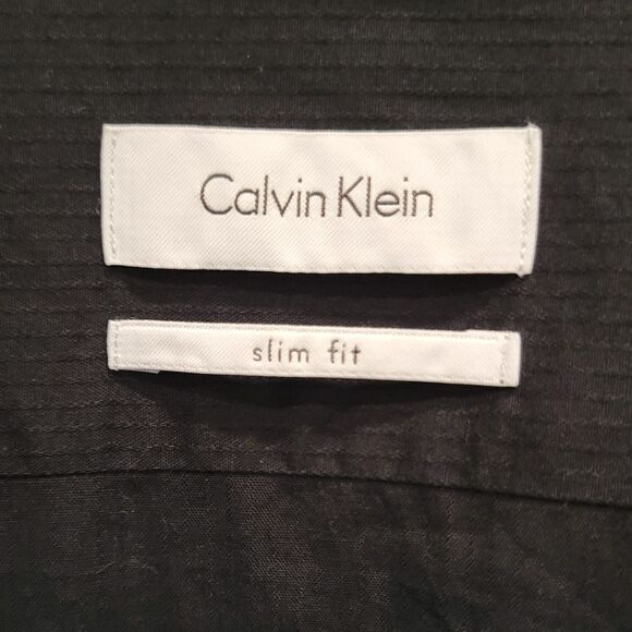 Calvin klein slim fit long sleeve button up shirt - Picture 10 of 12
